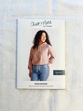 ✨ NEW ✨ Chalk & Notch - Page Hoodie - Sewing Pattern